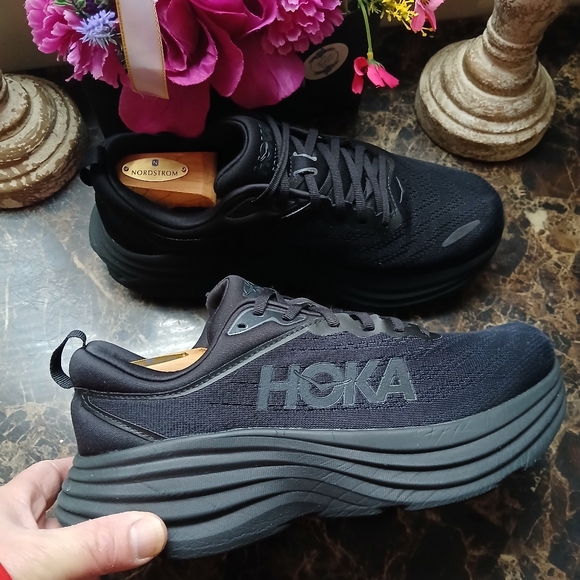 Hoka One Bondi 8 Comfort/Athletic Medical Field Shoes Size 9 4E Extra Wide Men - Picture 4 of 12